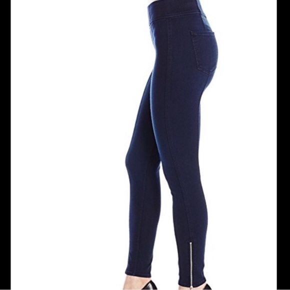 7 For All Mankind Pants - 7 For All Mankind Womens Seamed Legging with Ankle Zips Size Small